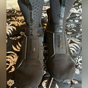 Puma Rihanna black sneakers